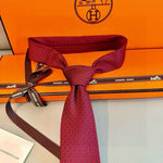 Handcrafted Jacquard Tie-3