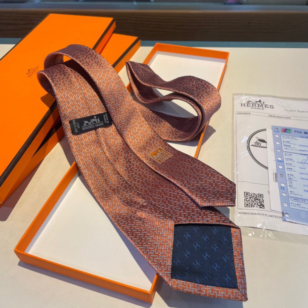 Handcrafted Jacquard Tie-10