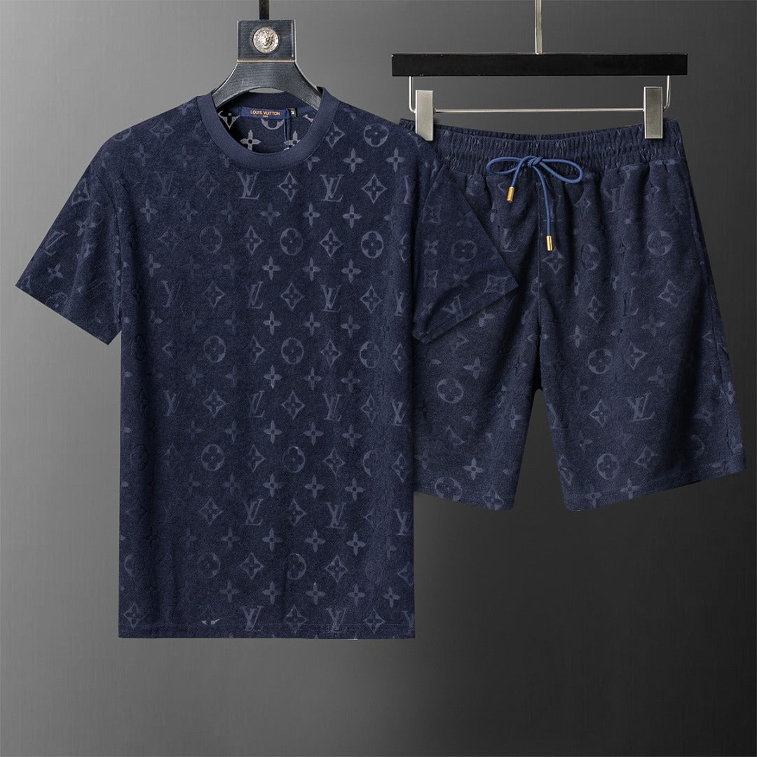 Summer Outfit Set | T-Shirt & Shorts 2-Piece Set-74
