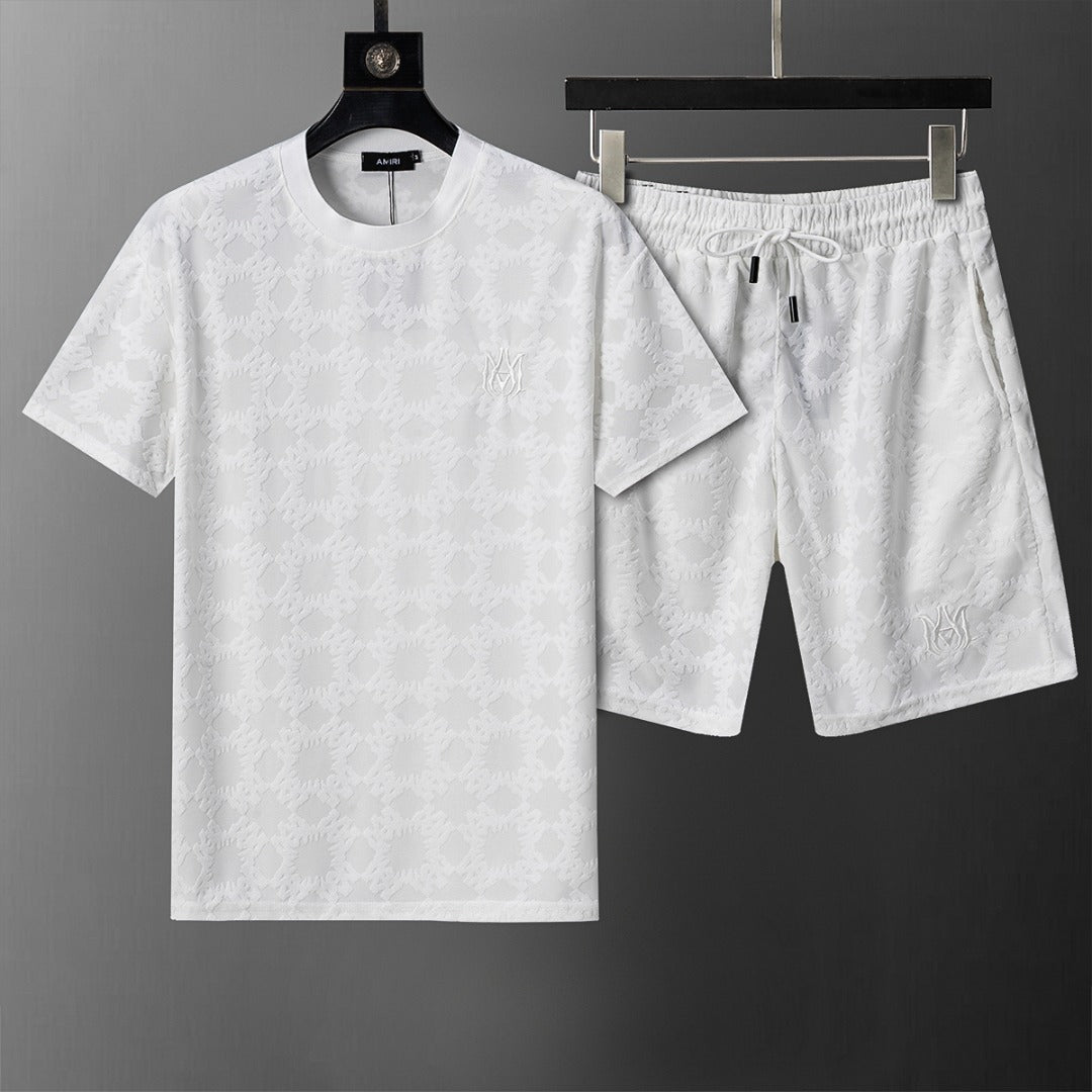 Summer Outfit Set | T-Shirt & Shorts 2-Piece Set-77
