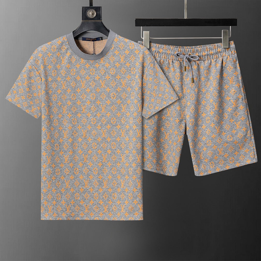 Summer Outfit Set | T-Shirt & Shorts 2-Piece Set-79