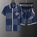 Summer Outfit Set | T-Shirt & Shorts 2-Piece Set-110