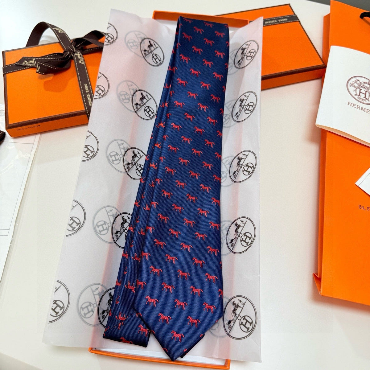 Handcrafted Jacquard Tie-31