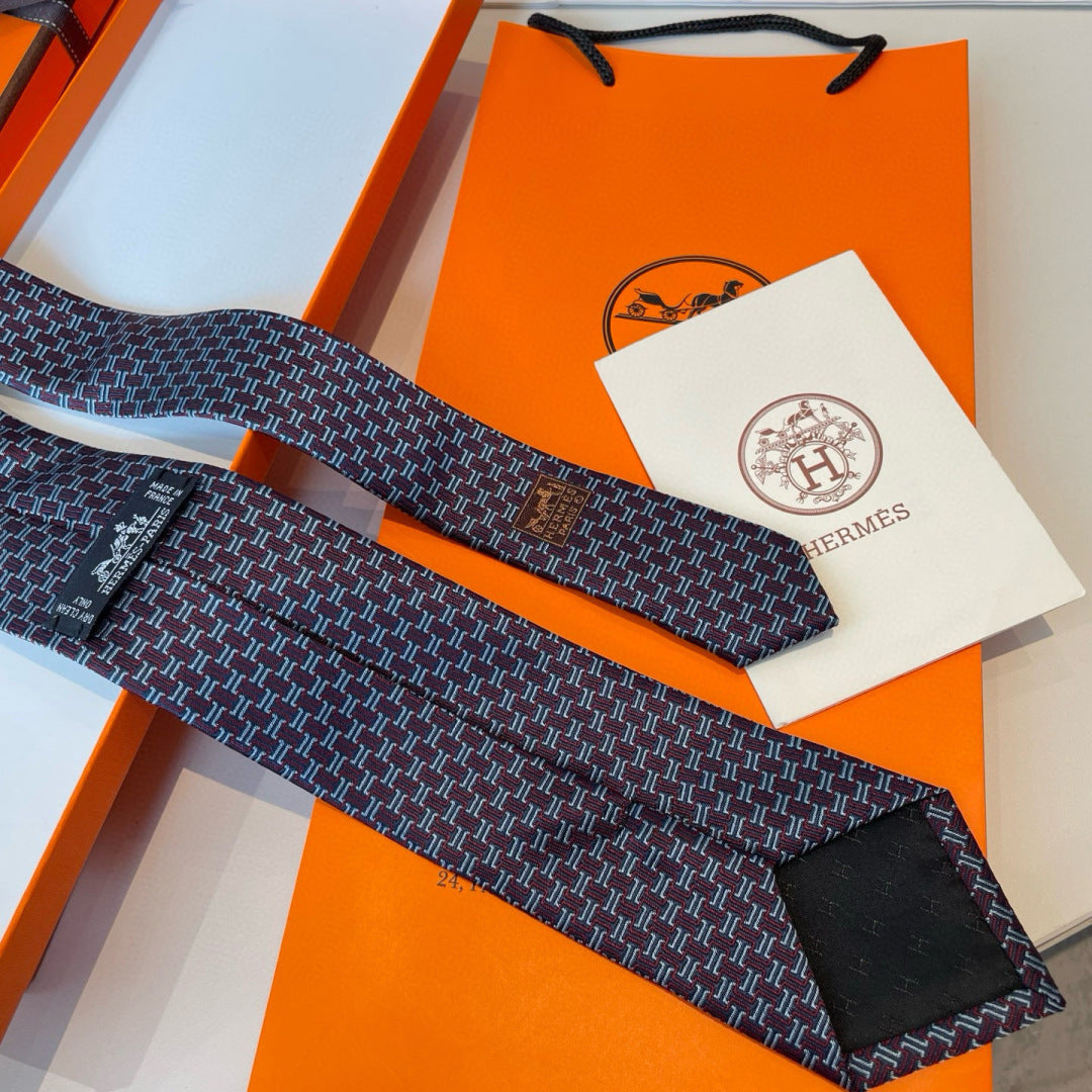 Handcrafted Jacquard Tie-48