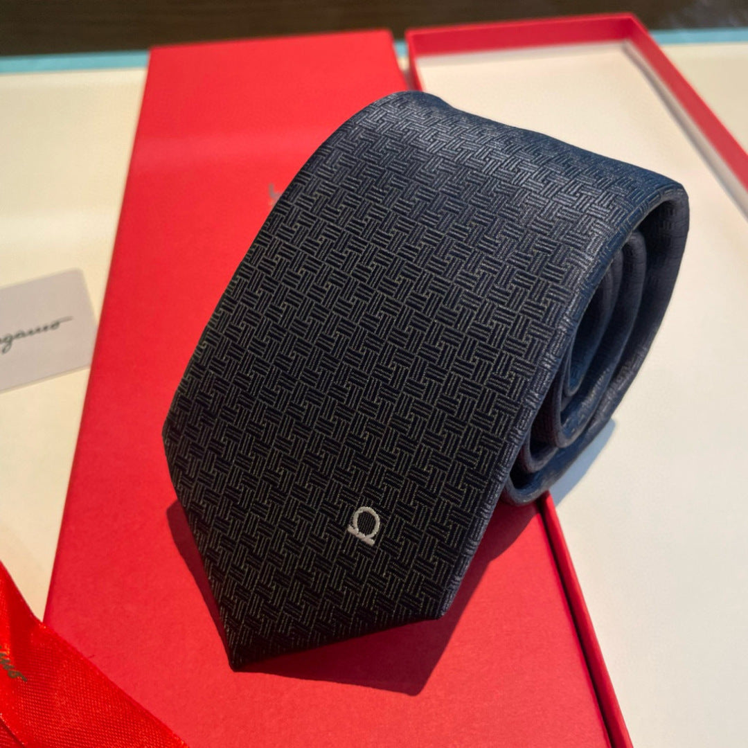 Handcrafted Jacquard Tie-49