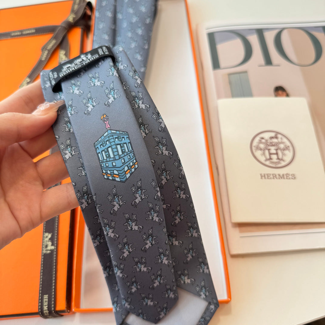 Handcrafted Jacquard Tie-62