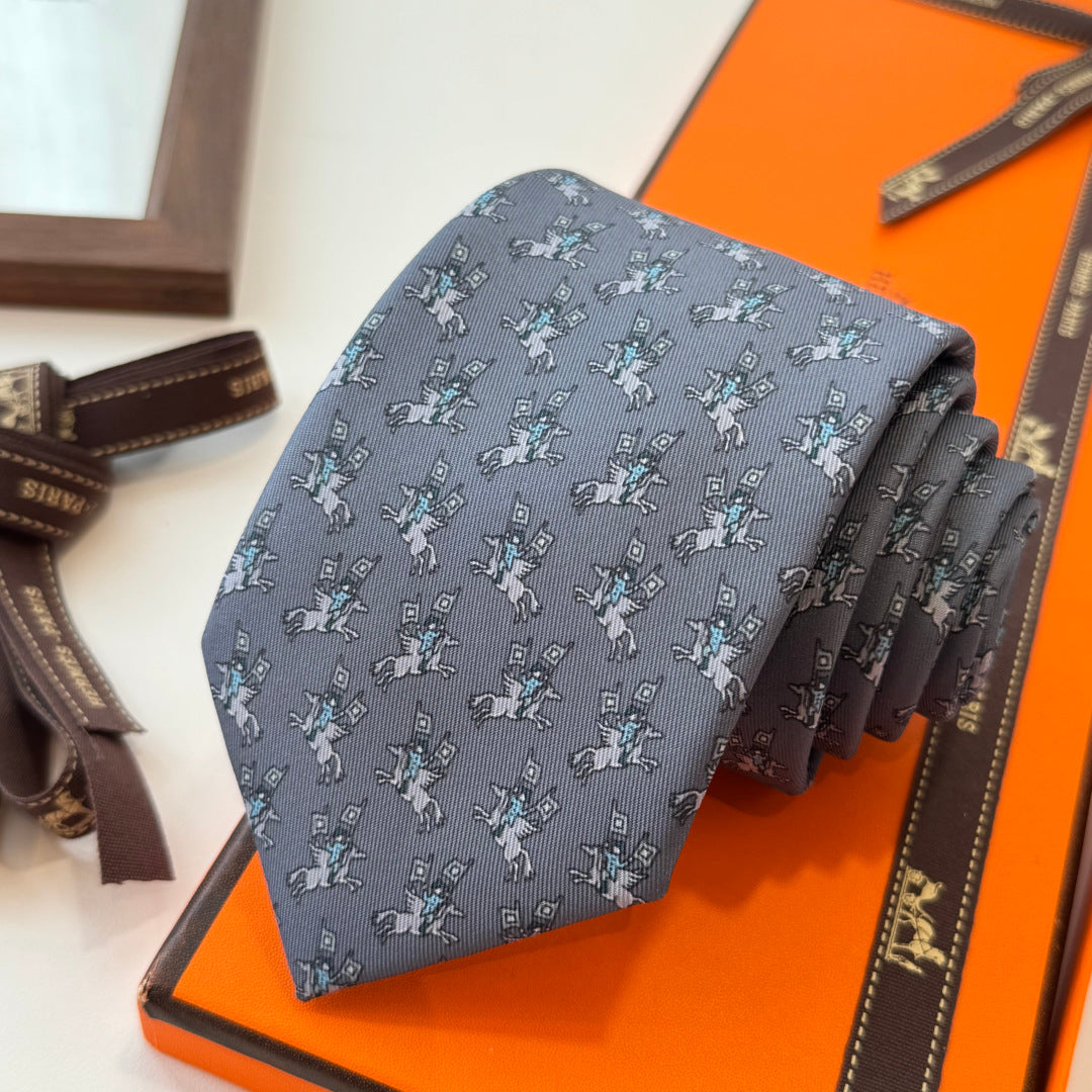 Handcrafted Jacquard Tie-62
