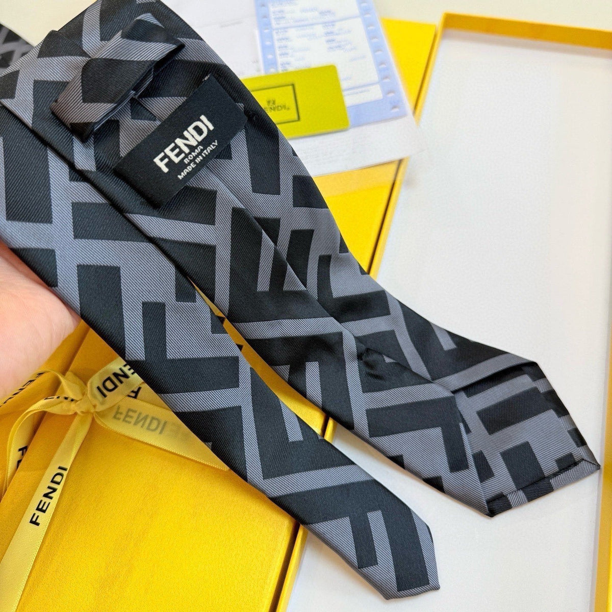 Handcrafted Jacquard Tie-68