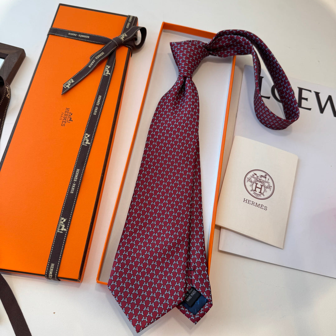 Handcrafted Jacquard Tie-70