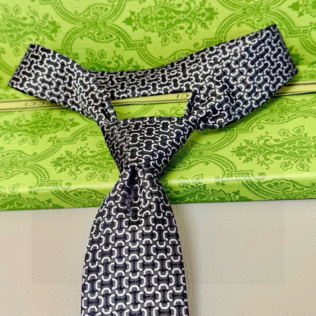 Handcrafted Jacquard Tie-87