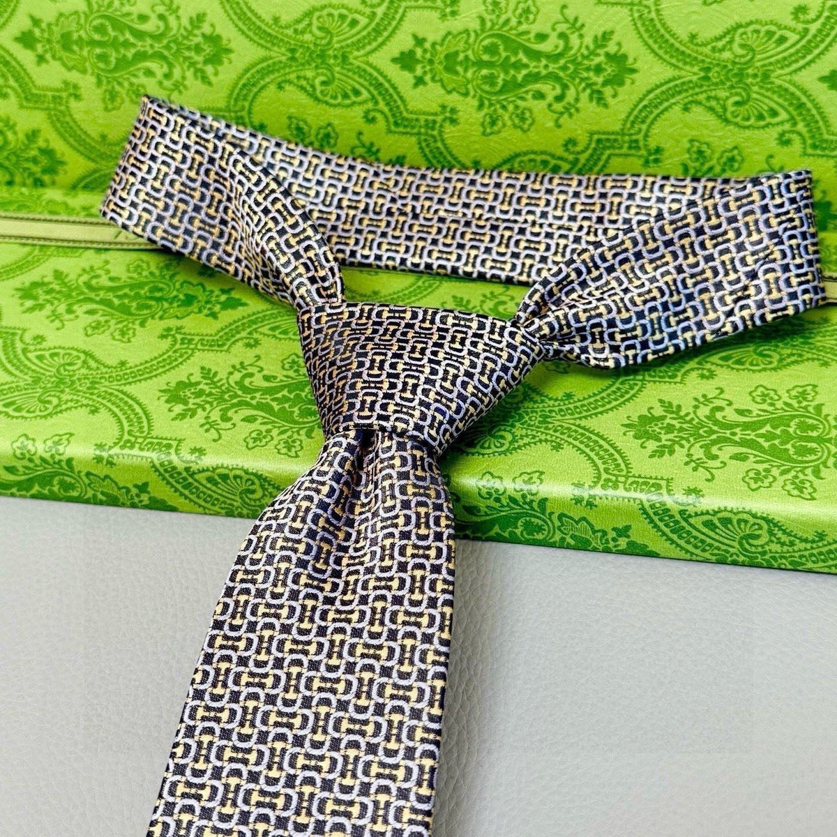 Handcrafted Jacquard Tie-88