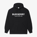 London Cotton Print Hoodie