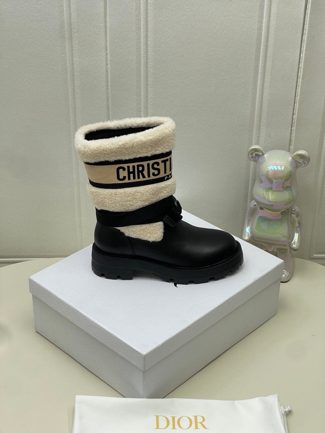 Classic retro preppy board shoes-1003