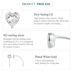 Dainty Simple Heart Earrings for Women BSE1003