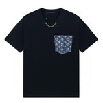 Blue Pockets T Shirt