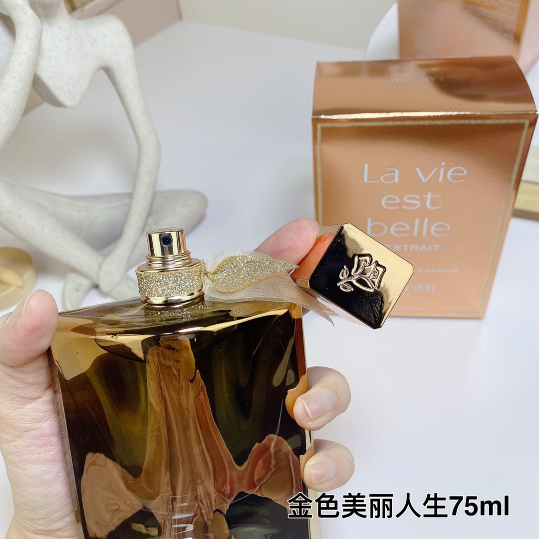 Limited edition golden fragrance version of beautiful life for women 75ml