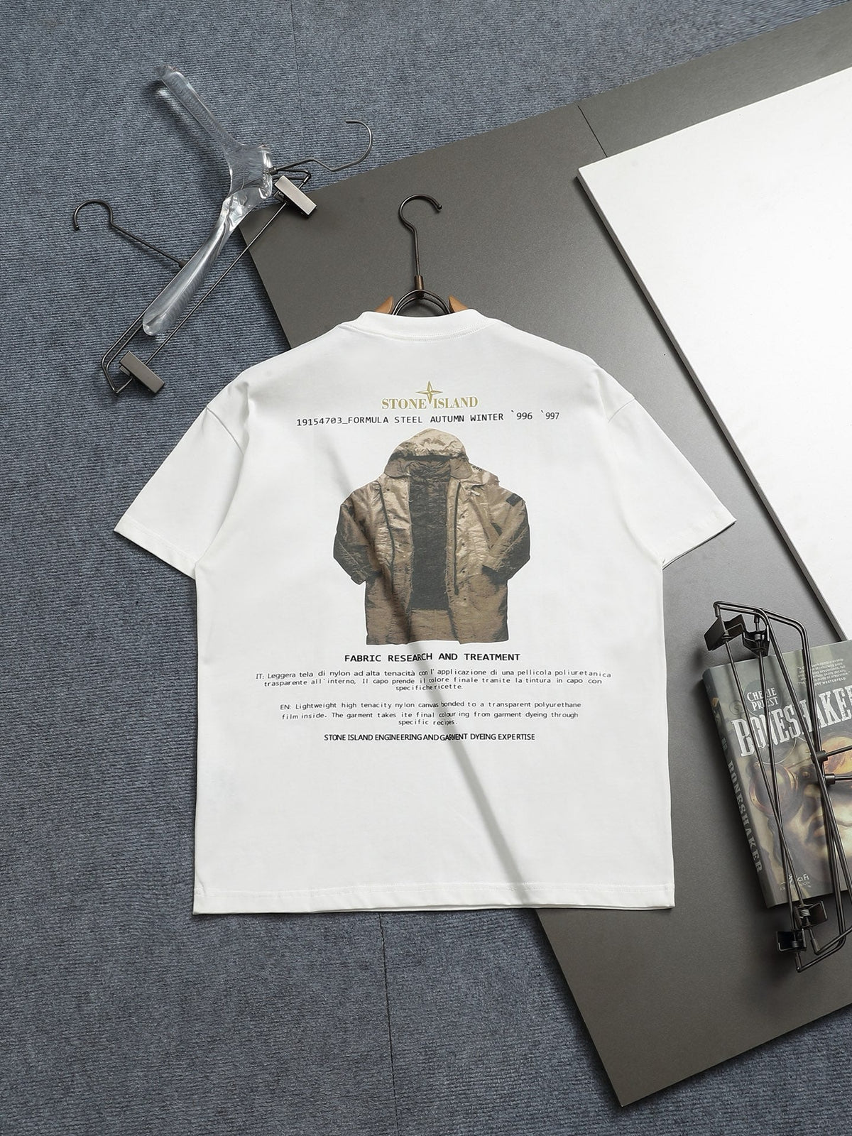 Alphabet Graffiti Splash Ink T shirt-2001