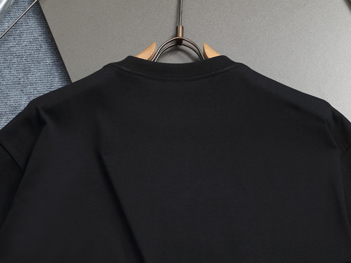 Alphabet Graffiti Splash Ink T shirt-2007