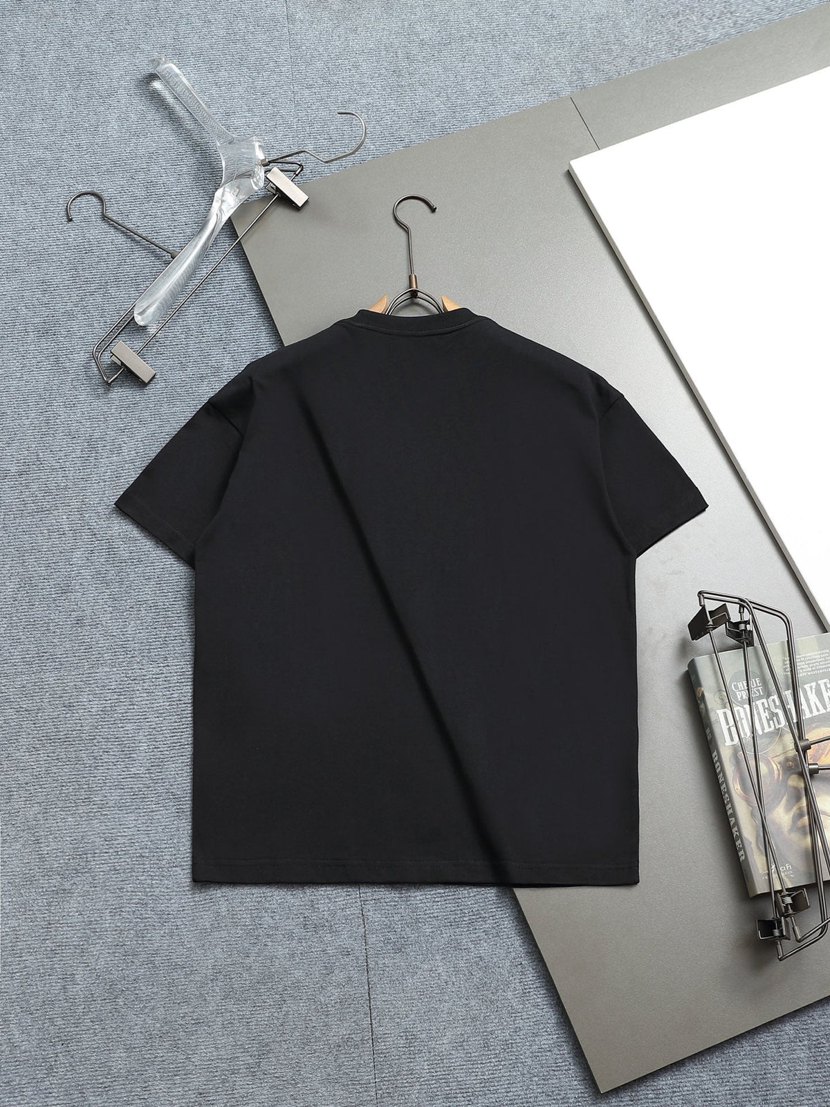 Alphabet Graffiti Splash Ink T shirt-2008