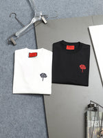 Alphabet Graffiti Splash Ink T shirt-2008