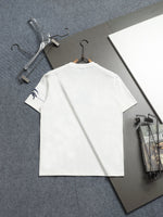 Alphabet Graffiti Splash Ink T shirt-2014