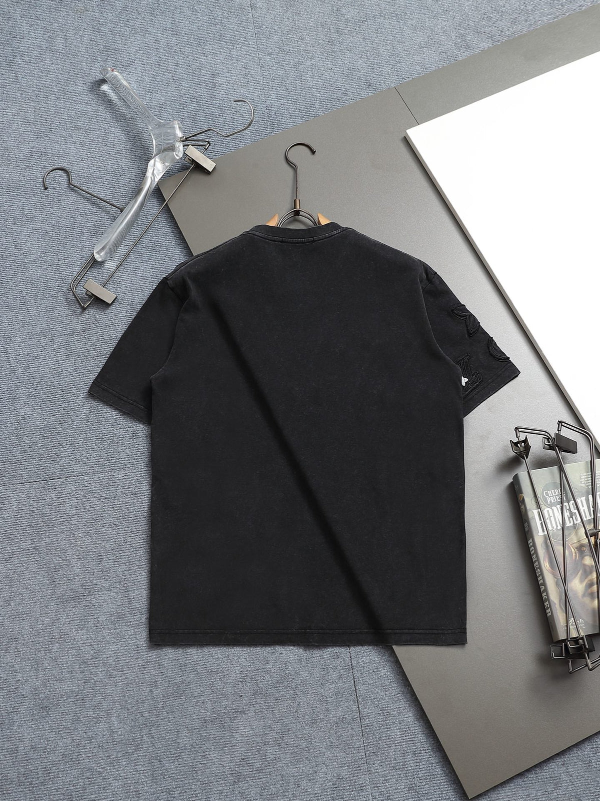 Alphabet Graffiti Splash Ink T shirt-2017