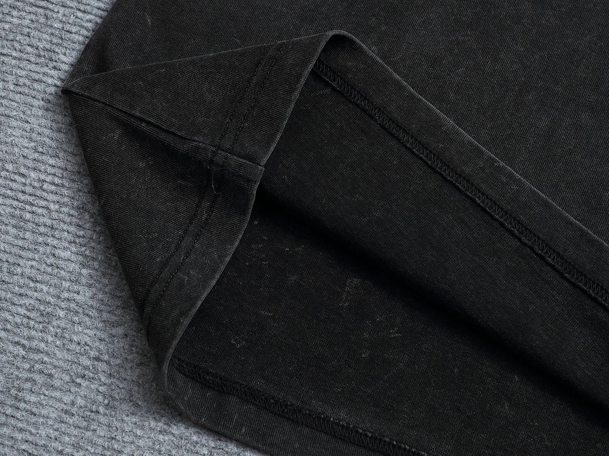 Alphabet Graffiti Splash Ink T shirt-2017