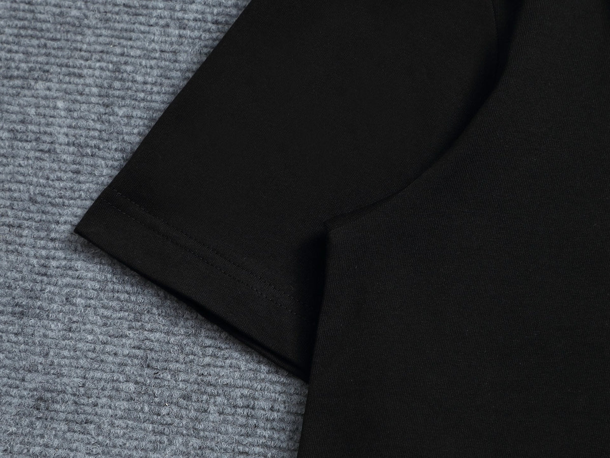 Alphabet Graffiti Splash Ink T shirt-2025