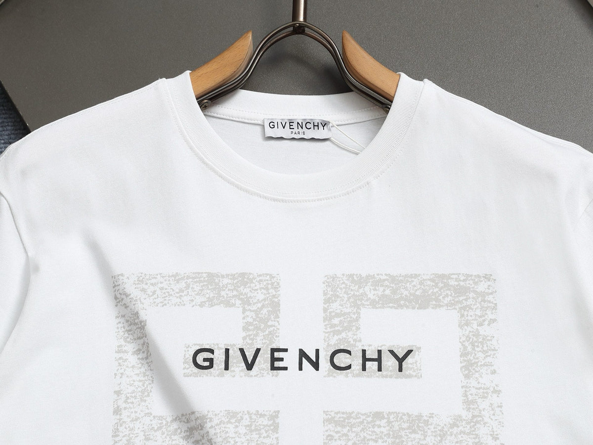 Alphabet Graffiti Splash Ink T shirt-2027