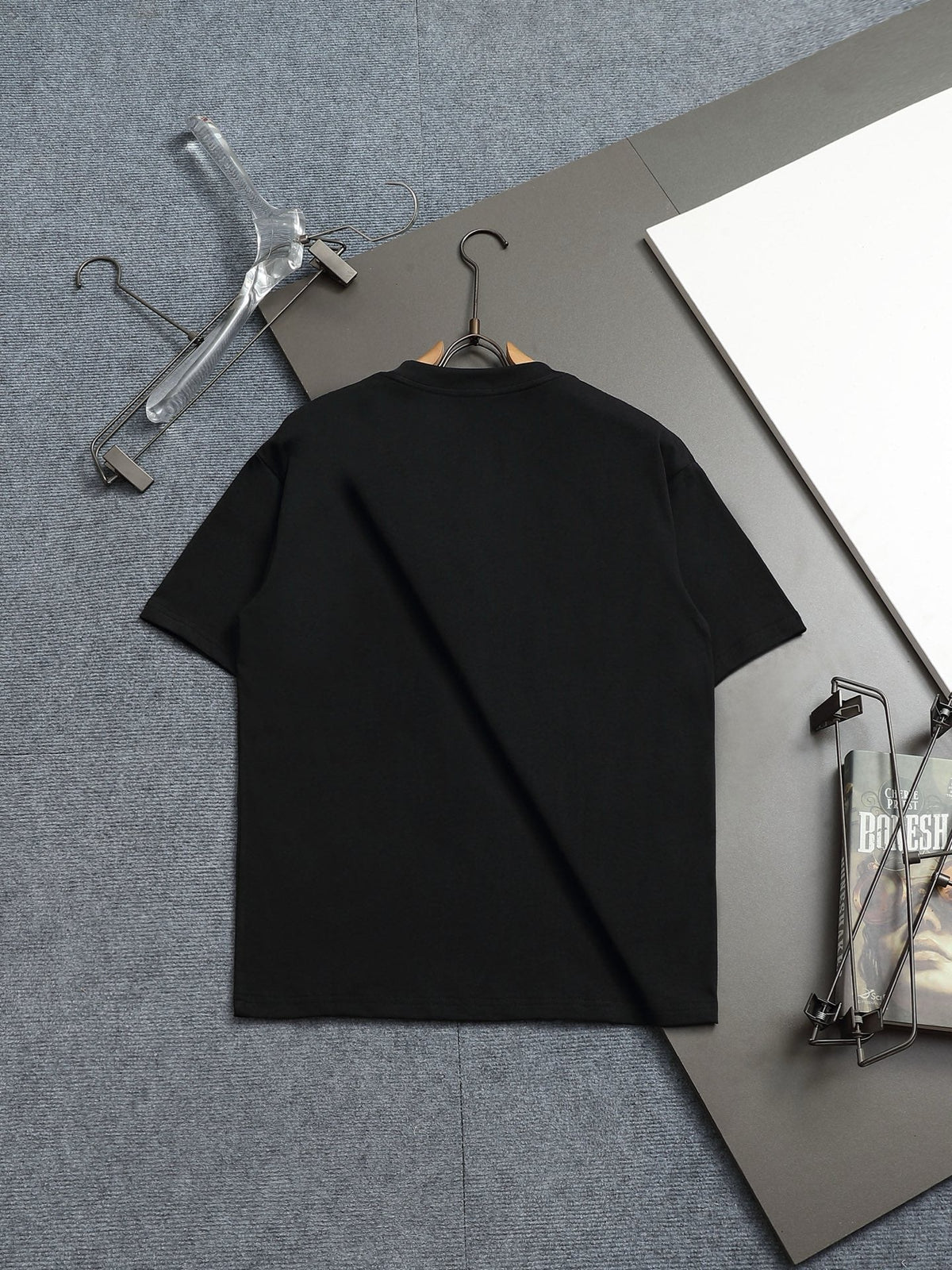 Alphabet Graffiti Splash Ink T shirt-2031