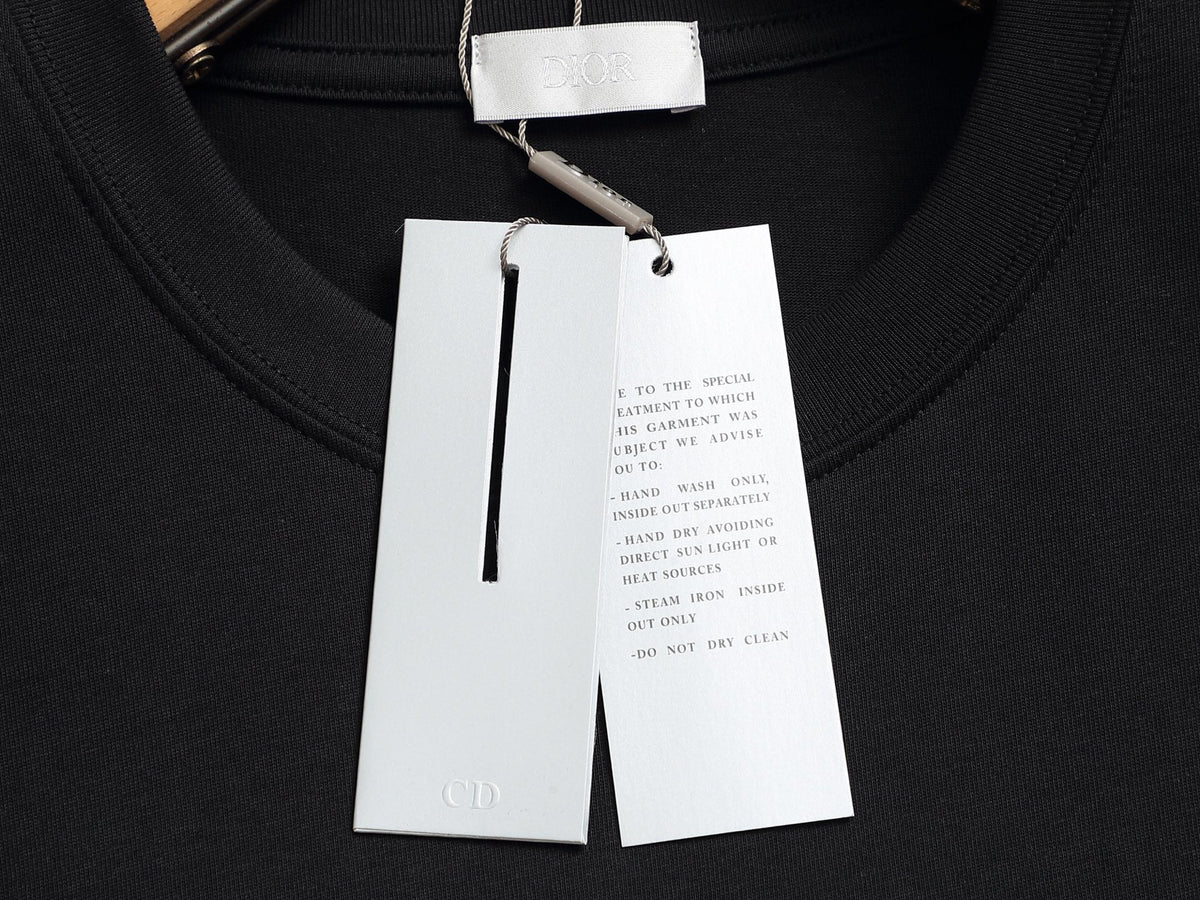 Alphabet Graffiti Splash Ink T shirt-2031