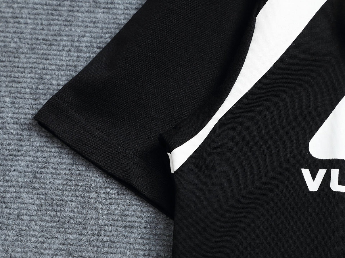 Alphabet Graffiti Splash Ink T shirt-2032