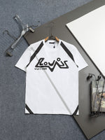 Alphabet Graffiti Splash Ink T shirt-2032