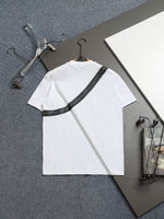 Alphabet Graffiti Splash Ink T shirt-2034