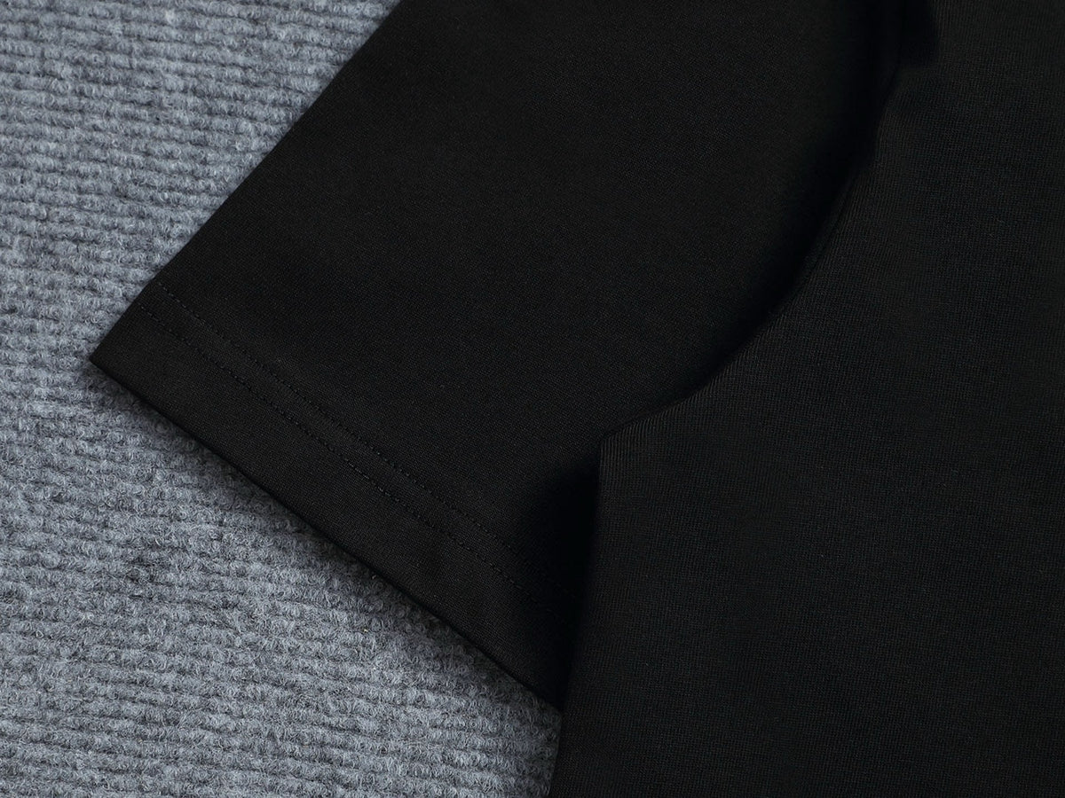 Alphabet Graffiti Splash Ink T shirt-2037