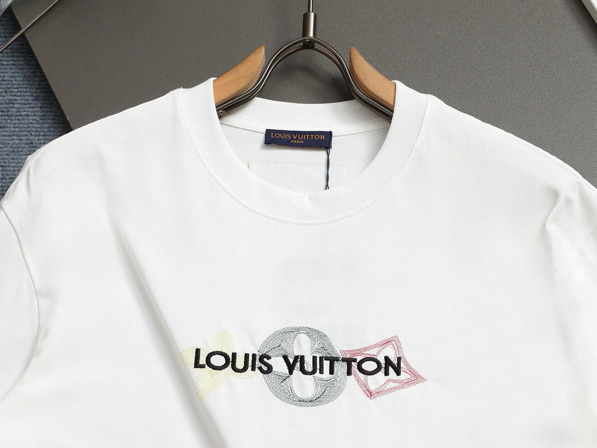 Alphabet Graffiti Splash Ink T shirt-2038