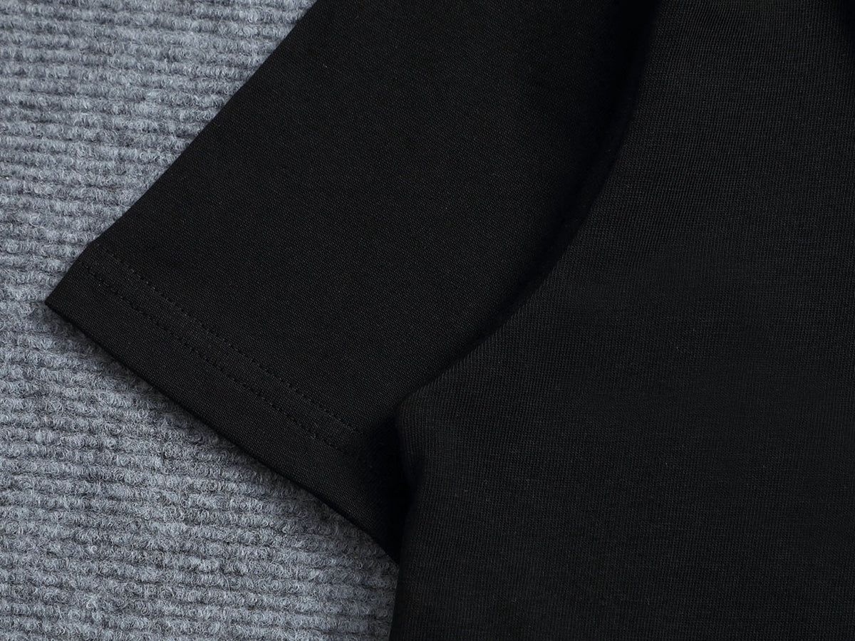 Alphabet Graffiti Splash Ink T shirt-2043