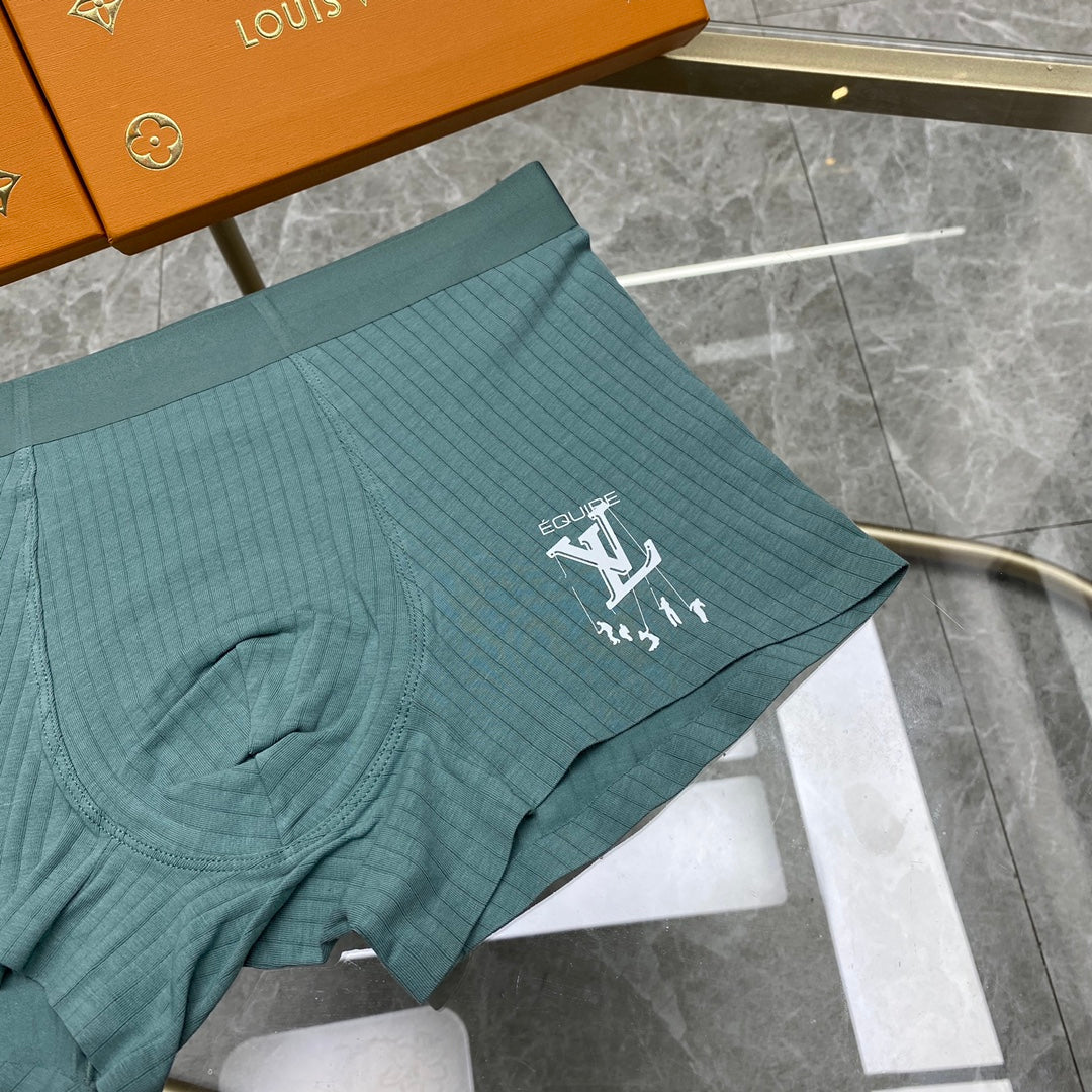 Men's Premium Cotton Boxer Briefs (3-Pack)-9