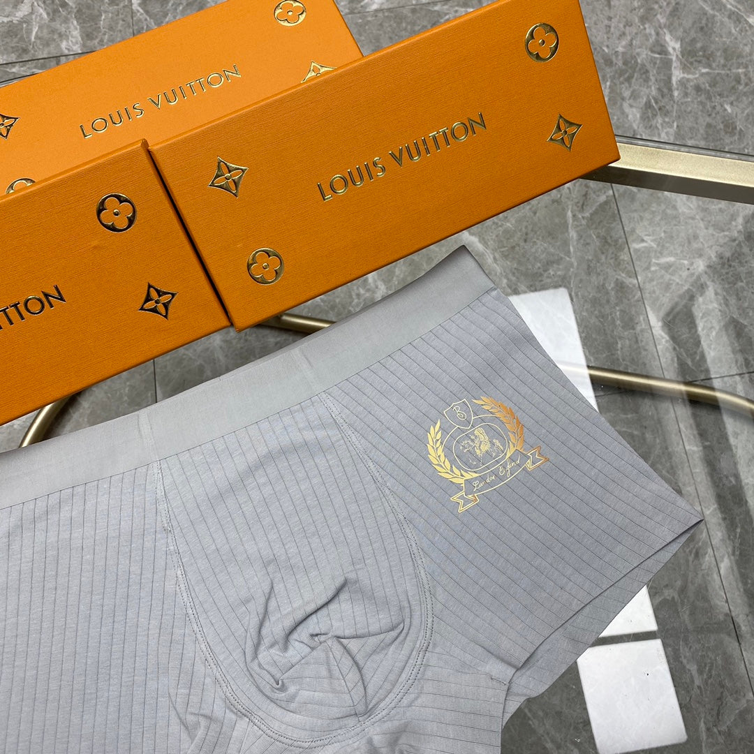 Men's Premium Cotton Boxer Briefs (3-Pack)-9