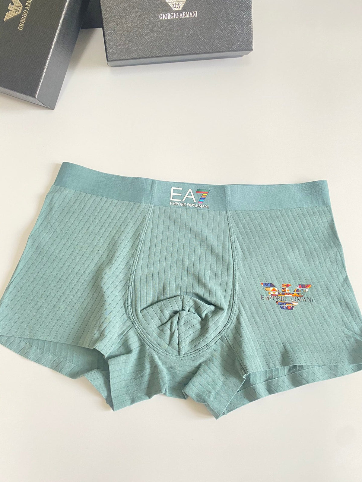 Men's Premium Cotton Boxer Briefs (3-Pack)-12