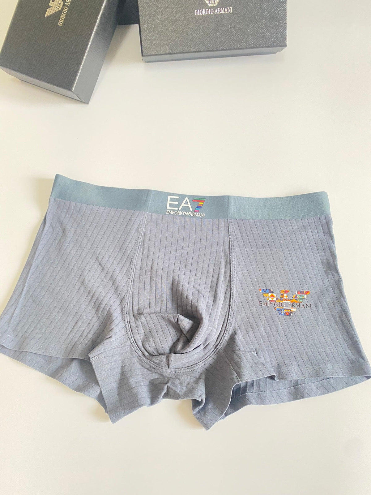 Men's Premium Cotton Boxer Briefs (3-Pack)-12