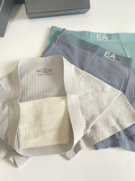 Men's Premium Cotton Boxer Briefs (3-Pack)-12