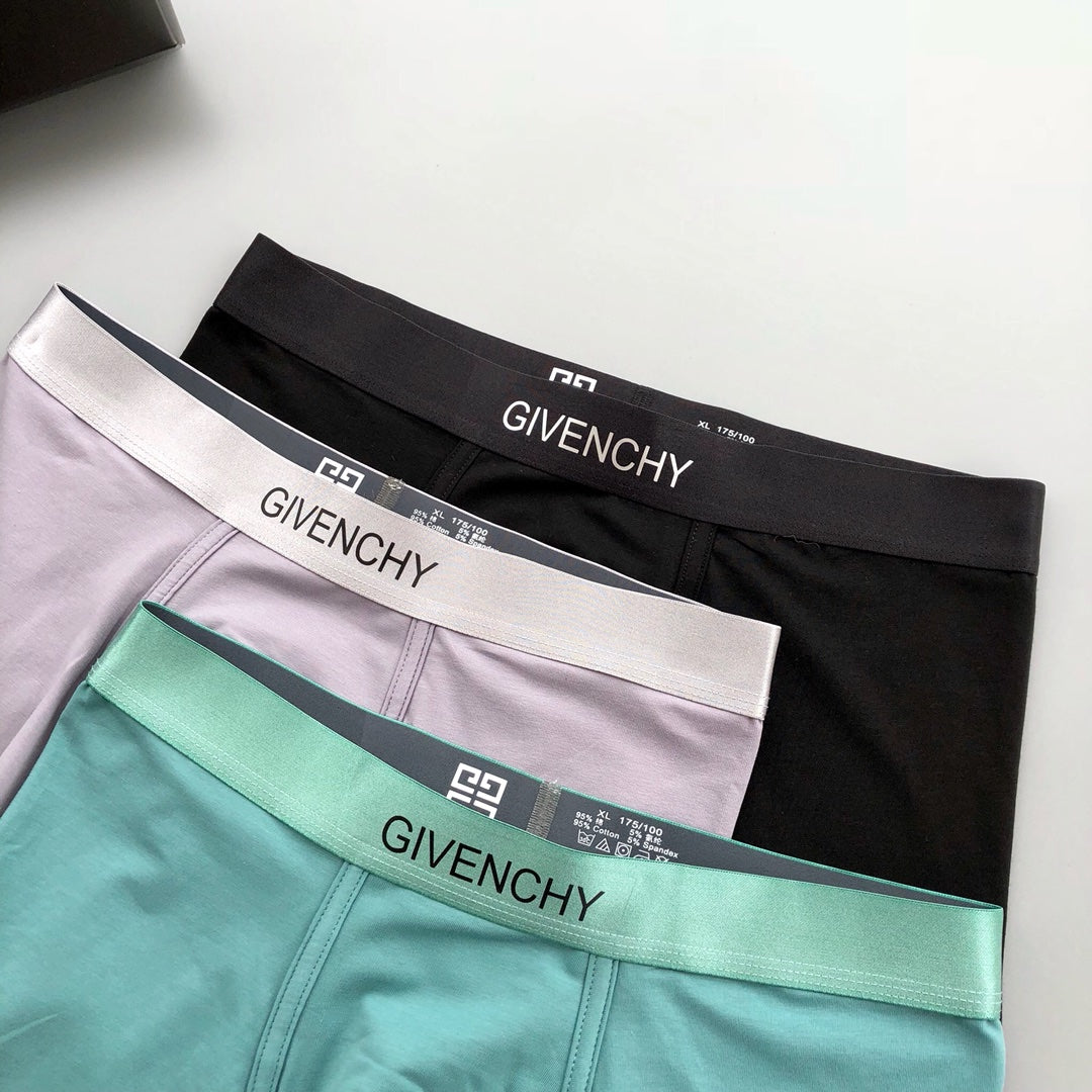 Men's Premium Cotton Boxer Briefs (3-Pack)-19