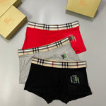 Men's Premium Cotton Boxer Briefs (3-Pack)-22