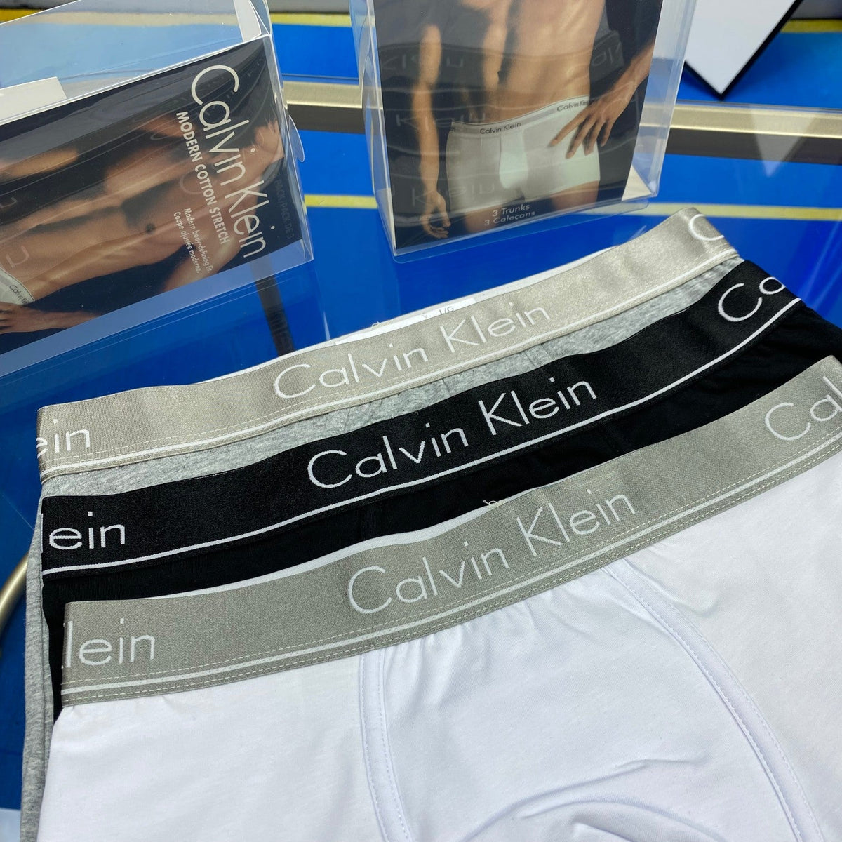 Men's Premium Cotton Boxer Briefs (3-Pack)-30