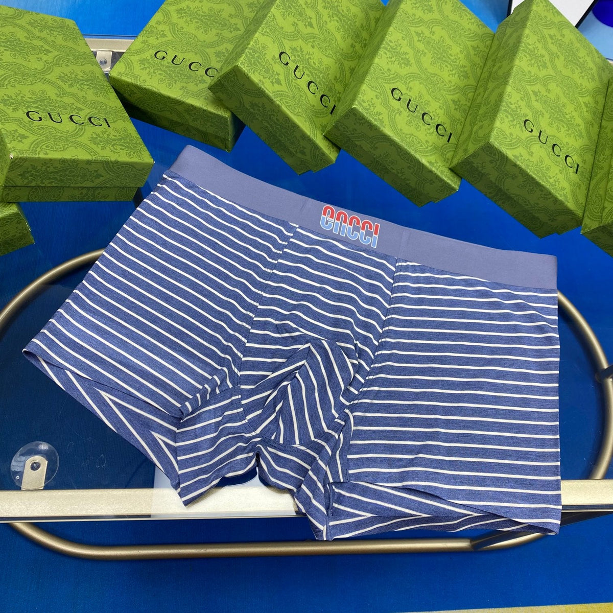 Men's Premium Cotton Boxer Briefs (3-Pack)-32