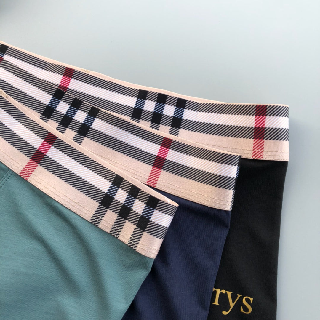 Men's Premium Cotton Boxer Briefs (3-Pack)-36