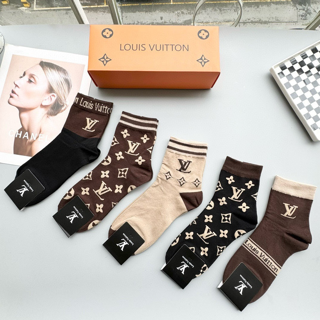 5-Pair Comfort Socks Set (1 BOX)-7