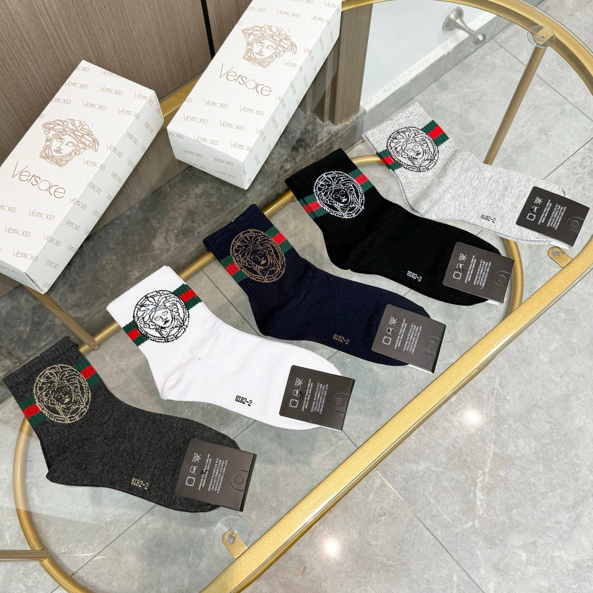 5-Pair Comfort Socks Set (1 BOX)-13