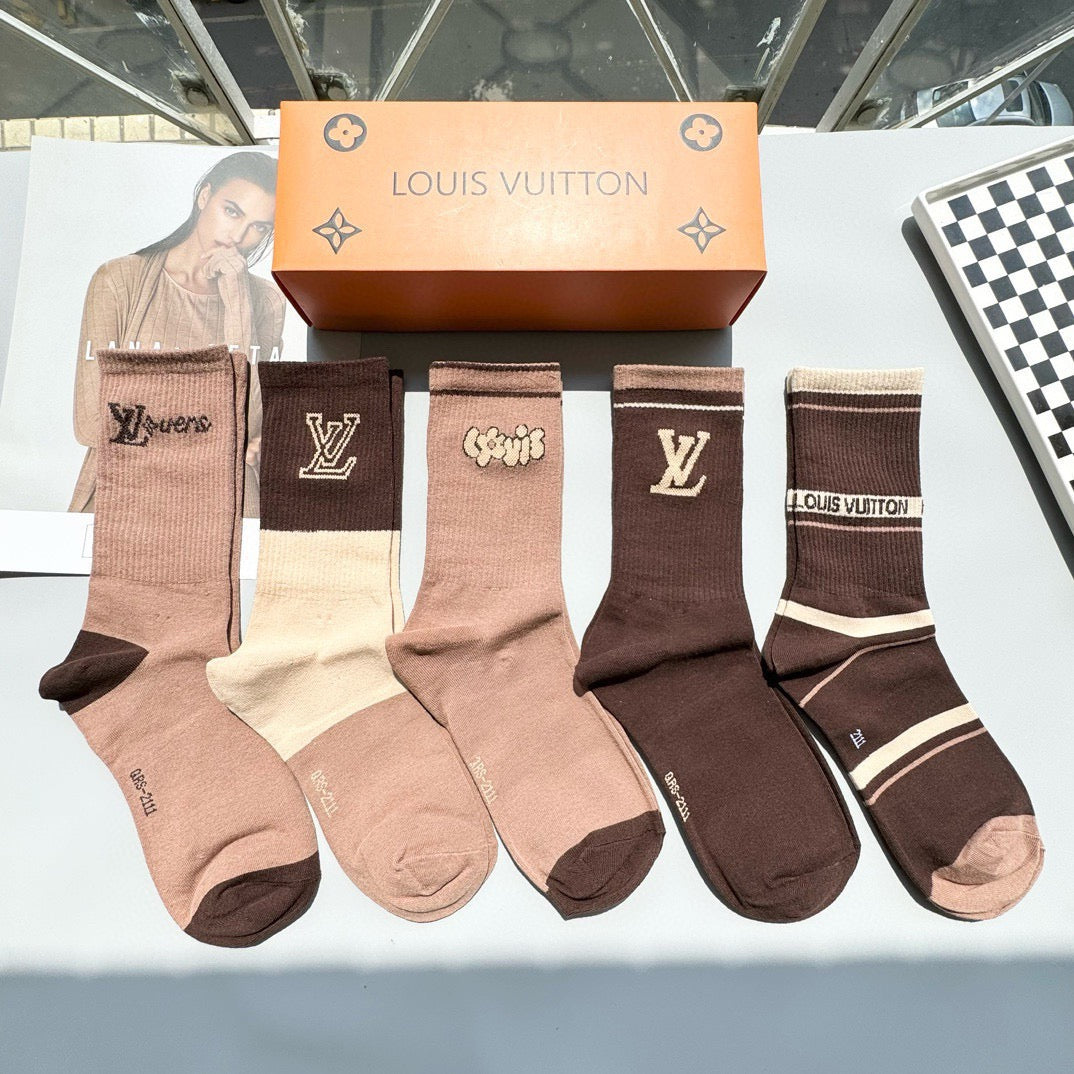 5-Pair Comfort Socks Set (1 BOX)-20